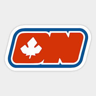 Retro Hockey - Ottawa Nationals Hockey Team - WHA Seventies Sticker